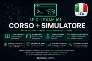 LPIC-1 Exam 1 (101-500): Corso Completo (ITA)