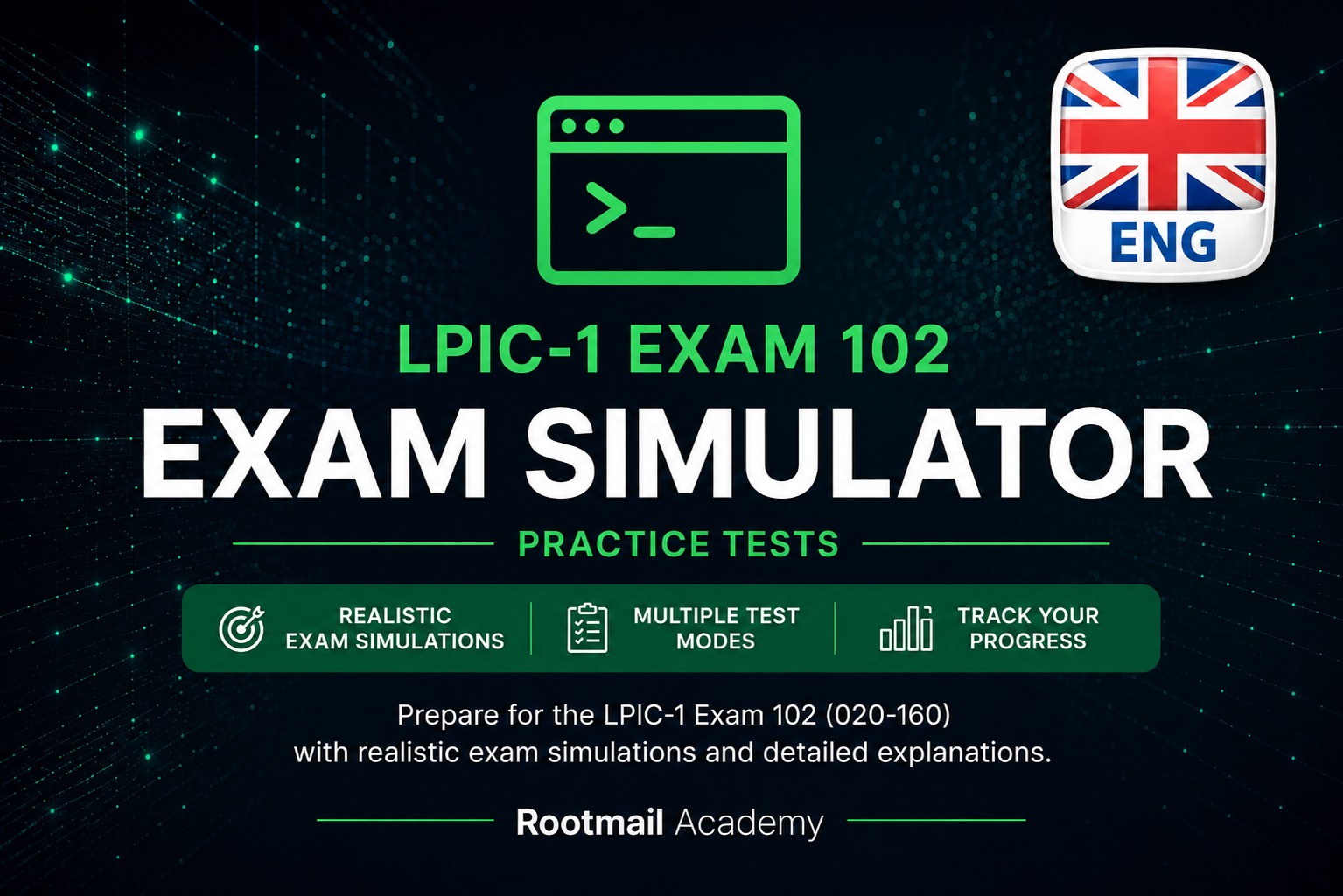 LPIC-1 Exam 102 Premium Simulations and Tests (ENG)