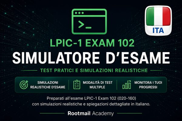 LPIC-1 102 Simulation it LPIC-1 Exam 102 Simulazioni Premium (ITA)