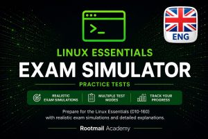 Linux Essentials Exam 010-160 Premium Simulations and Practice Tests (ENG)