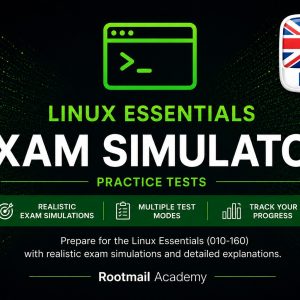 Linux Essentials Exam 010-160 Premium Simulations and Practice Tests (ENG)