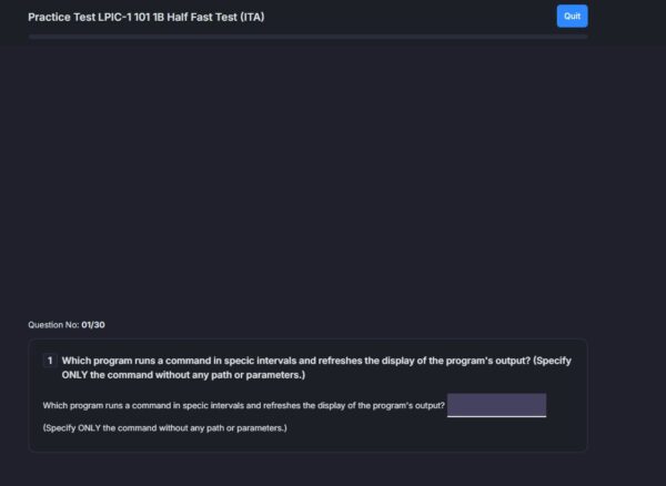 LPIC-1 101 QUIZ LPIC-1 Exam 102 Premium Simulations and Tests (ENG)